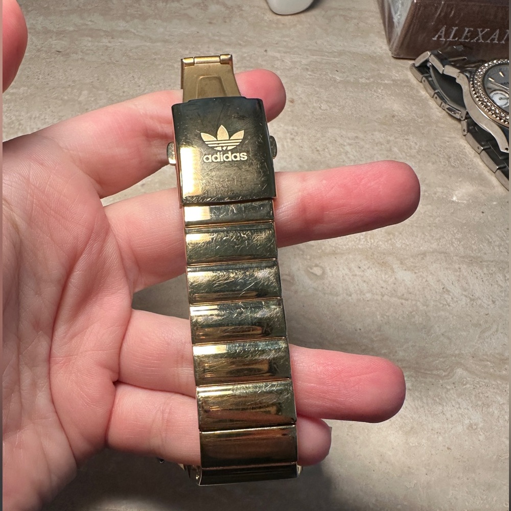 Adidas Gold Watch - Picture 5 of 7
